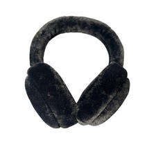Winter Black Faux Fur Ear Muffs