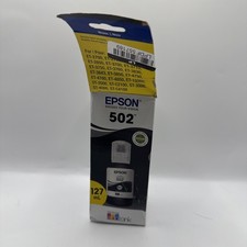 Epson 502 EcoTank Ink Black Ultra High Capacity Bottle 127 ml Genuine