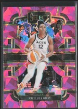 Chelsea Gray 2024 Panini Select WNBA #94 Concourse Pink Ice