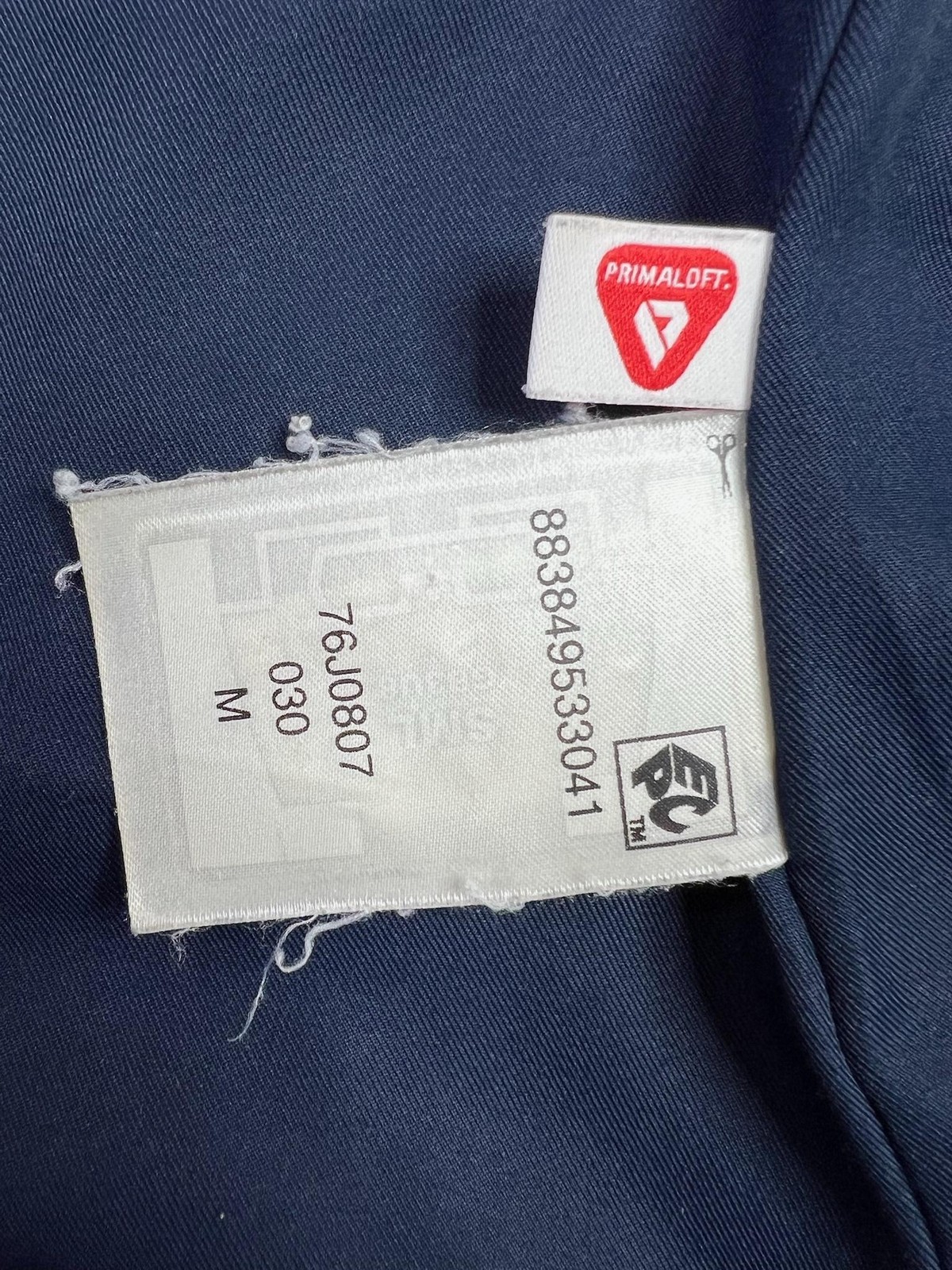 Tommy Hilfiger Puffer Coat Womens Medium Gray Faux Fur Hood Primaloft Insulated thumbnail 11