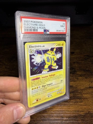 Pokémon TCG Electivire - Diamond & Pearl - Holo - #3 - PSA 9