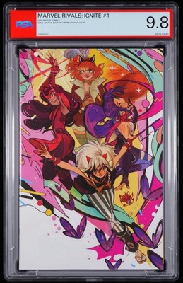 PSA 9.8 Marvel Rivals: Ignite #1 Ve Ve Exclusive Virgin Variant Marvel 2025 Mint