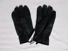 POLO RALPH LAUREN Men's Tartan Wool-Blend Leather Gloves PG0163 Size L