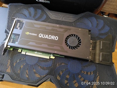 Nvidia Quadro K4200 4GB GDDR5 PCI-E 1xDVI 2xDP Quaddro Quattro m. Case Halterung