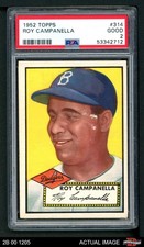 1952 Topps #314 Roy Campanella Dodgers HOF PSA 2 - GOOD