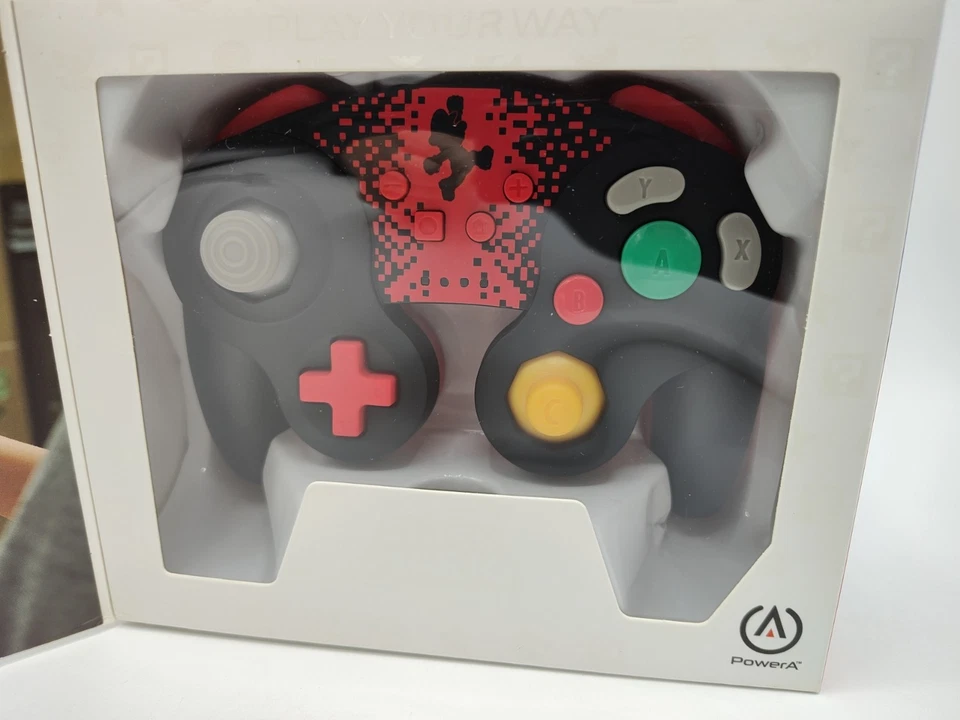 Official Nintendo Switch GameCube Style Wireless Controller [ Mario ] BRAND NEW! - Image 3 of 4
