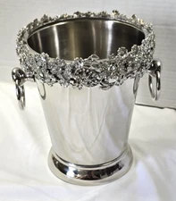 David Tutera Champagne Bucket Jeweled Rhinestones Wedding New Years Eve Bling
