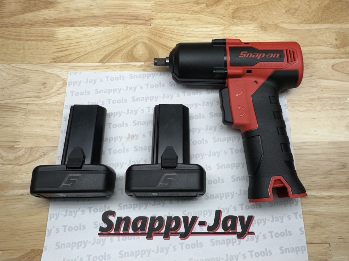 Snap-on Tools NEW 3/8” RED 14.4V BRUSHLESS Cordless Impact CT861M