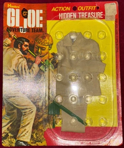 Vintage 1972 Gi Joe Hidden Treasure Outfit MOC Hasbro