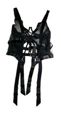 Bluebella Womens Size 36B Black Sexy Underwired Basque Lingerie