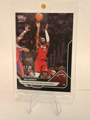 Topps 2023-24 Now Bam Adebayo Miami Heat #199 Serial Numbered /10