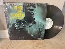 John Lee Hooker - That's My Story LP VG+ Play tested in shrink