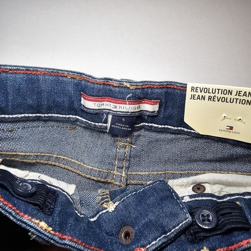 Tommy Hilfiger Jeans Boy's Size 5 NEW Adjustable Waist $37 - Picture 3 of 7