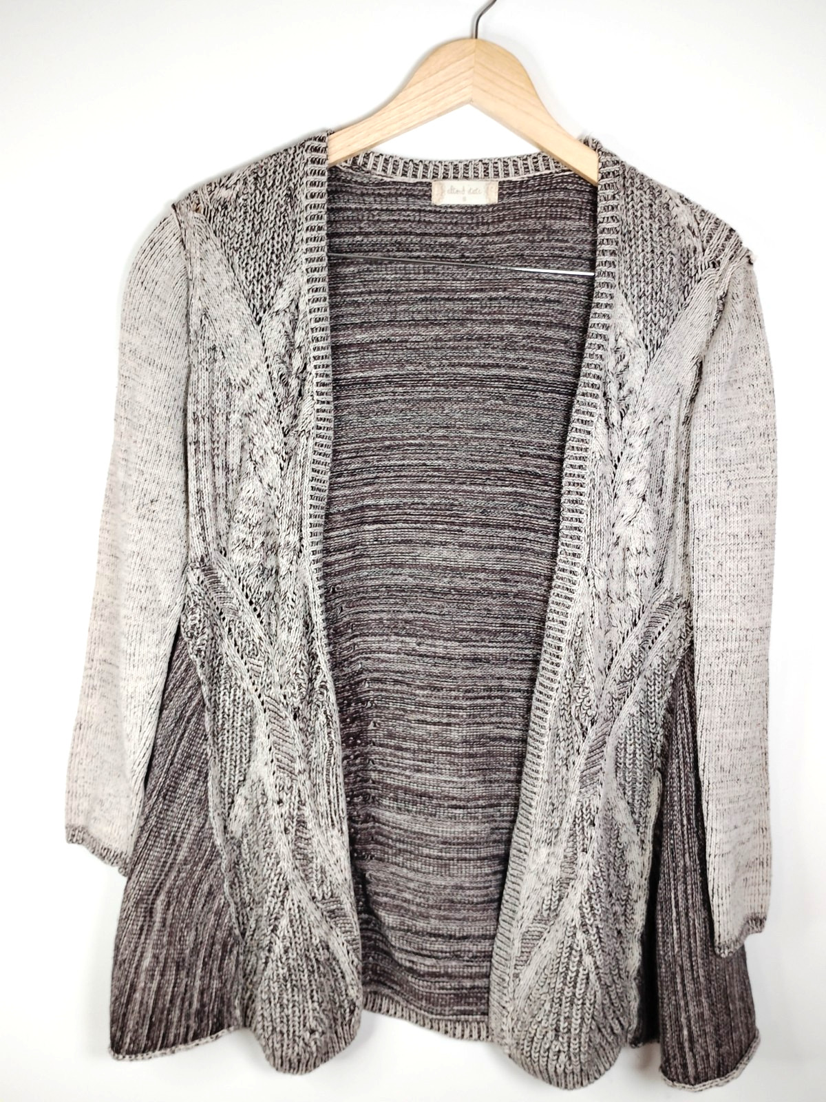 Altar'd State Patchwork Asymmetrical Open Front W… - image 2