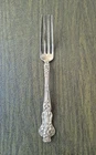 Antique Sterling Silver Dinner Fork 7" 1908 R. Wallace & Sons Art Nouveau