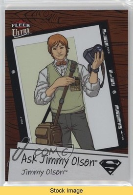 2026 Fleer Ultra Superman Ask Jimmy Olsen Jimmy Olsen #LC-5 READ nu8