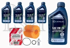 Genuine Lexus Engine Oil Change Kit for 2016 Lexus NX200T 2.0L L4 Turbocharged