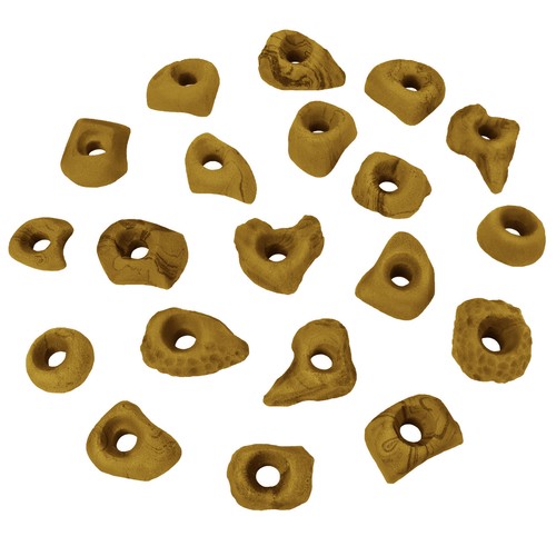 ALPIDEX Klettergriffe Klettersteine Tritte Größe S - 20 oder 40 Stück - Bild 5 von 7