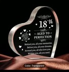 18th Birthday Gifts For Mum Auntie Sister Women Her Clear Block