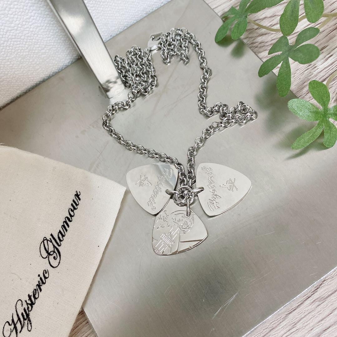 NEW Hysteric Glamour Guitar Pick Charm Necklace F/S | eBay