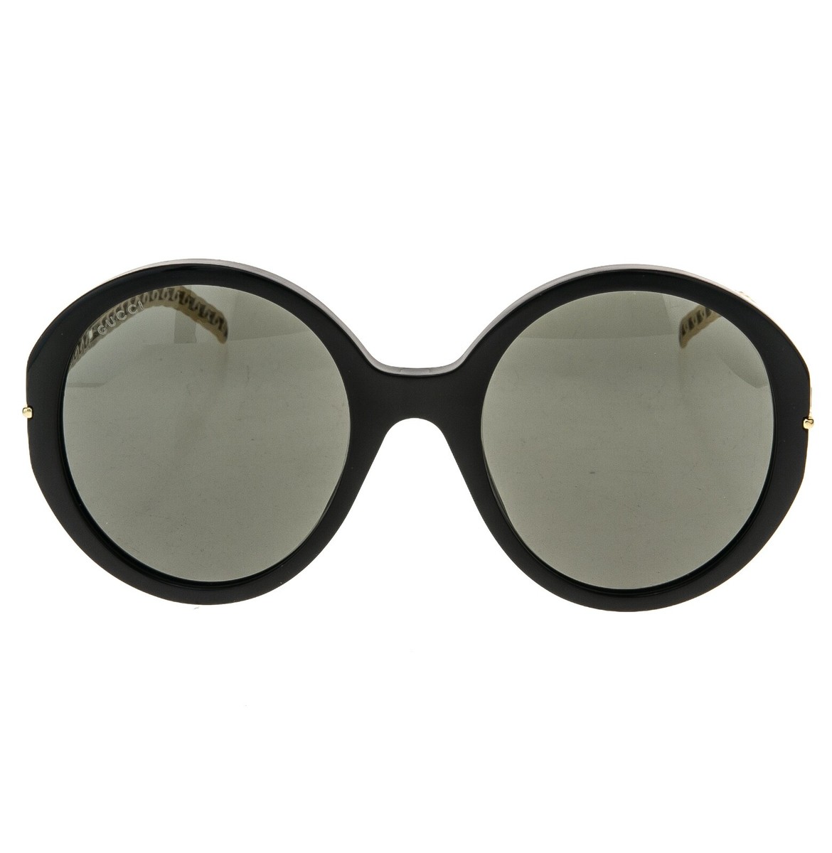 小物 Gucci sunglasses GUCCI GG0726 CHAIN 0726 Gold Black Heart Logo Detachable