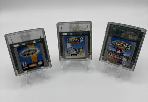 Tony Hawk's Pro Skater 1, 2 3 Nintendo Game Boy Color GB GBC Authentic & Tested