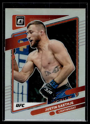 その他 2022 Donruss Optic UFC JUSTIN GAETHJE Justin Gaethje 2022 Panini Donruss Optic UFC #98 Base UFC | eBay