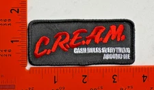 Wu Tang Clan CREAM Music Patch Music Worldwide Hip-Pop Embroidered Iron On