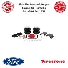 Firestone Ride Rite Front Air Helper Spring Kit 5000lbs For 99-07 Ford F53 #2070