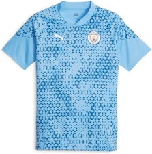 NEW Manchester City Puma 2023/24 Training Football Soccer Jersey Shirt Men's L