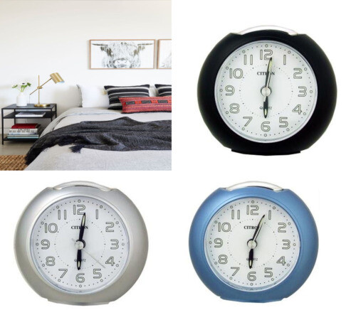 Trevi Quarz-Wecker SL 3091 R – Großes Zifferblatt, Geräuscharm, Mit Snooze-Funktion