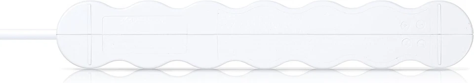 360 36052 Electrical White Surge Protector 5Outlet 2 4 ft Cord - Image 4 of 4