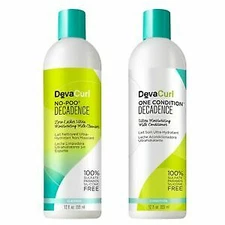 DEVA CURL No-Poo Decadence Shampoo & One Conditioner Decadence  Set Duo 12 oz