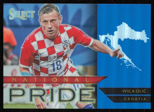 2015 Panini Select National Pride Ivica Olic Blue /299 Croatia #14
