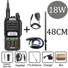 BAOFENG UV98PRO 128CH UHF/VHF WALKIE TALKIE LONG RANGE TWO WAY HAM RADIO SCANNER