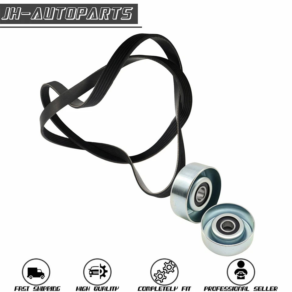 Kit de correa de transmisión con polea loca para Subaru Impreza Crosstrek 2012-2015 2,0 L H4 Foto 3 de 4