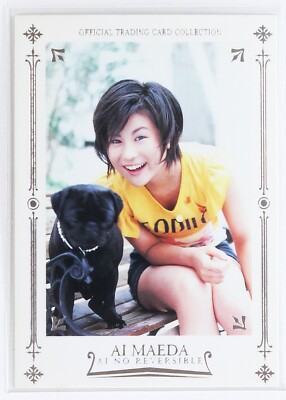 AI MAEDA NO.06 -ai no reversible- Japanese Actress Trading foil