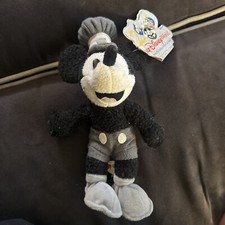 Disney Steamboat Willie Millennium Bean Bag Plush 2000