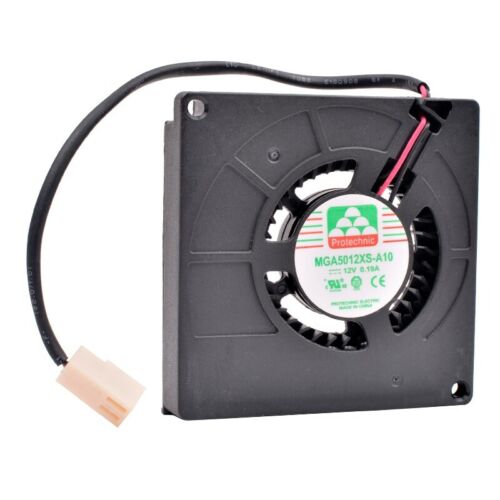 Protechnic MGA5012XS-A10 DC12V 0.19A 2Pin 5.5cm Blower fan Server Cooling Fan - Picture 1 of 3