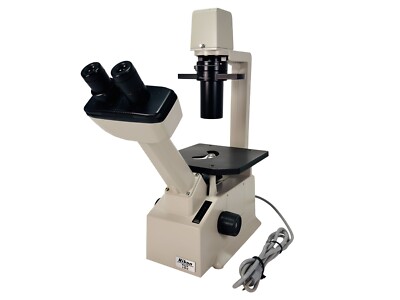   Nikon TMS Trinocular Inverted Phase Contrast Tissue Culture Microscope  