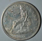 1877-S Trade Dollar   UNC Details  {{{C604