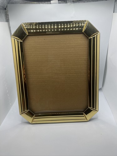 VTG Brass Hand Polished & Lacquered Coated 8X10 Photo Frame- - Picture 3 of 12