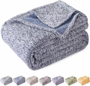 (King(230cm x 270cm ), Gray) - EASELAND Soft King Size ...