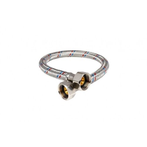 1/2" x 1/2" Stainless Steel Braided Flexible Water Supply Hose - Picture 9 of 11