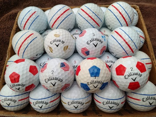 Callaway Chrome Tour Truvis – Palline Da Golf Edizione National Hot Dog Month (4 Pezzi)