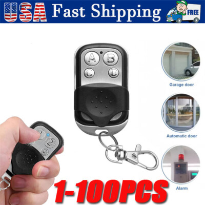 #ad Universal Cloning Electric Gate Door Garage Remote Control Key Fob 433mhz Cloner $4.99