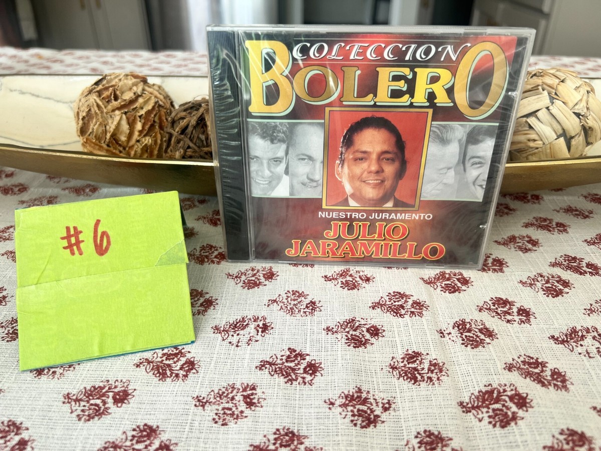 Coleccion Bolero - Nuestro Juramento Julio Jaramillo CD Nuevo