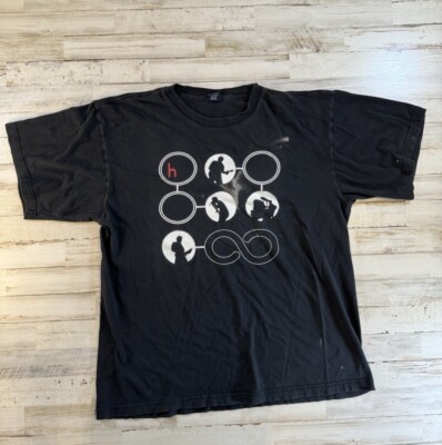 Hoobastank 2002 U.S. TOUR Tシャツ M Hoobastank Unisex L T-Shirt Licensed Concert 2002 US Tour Band