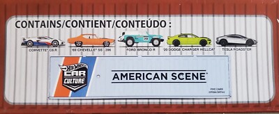 hotwheels アメリカンシーン　コンテナ　5台セット　34個　170台 hotwheels アメリカンシーン コンテナ 5台セット 34個 170台
