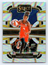 2024 Panini Select WNBA #92 Moriah Jefferson Silver Prizms